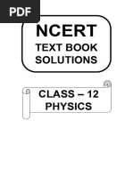 Ncert Class Xii_textbook Solutions