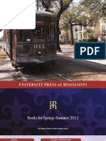 University Press of Mississippi Spring-Summer 2012 Catalog