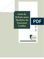 Guía de debate RODMUN 2023 