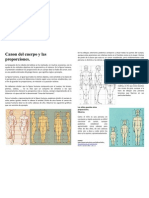 Canon Del Cuerpo y Las Proporciones