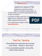 Tannins