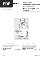 COUNTY LINE SUBMERSIBLE PUMP