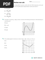 Unit 1 test rev non calc