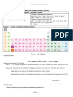 DS5 du 27-01-20 1ère Spé Géométrie et polarité des molécules