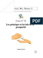 39 Les Princiipes Et Les Lois de La Prospérité