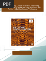 Full Download Demystifying Critical Reflection Improving Pedagogy and Practice with Legitimation Code Theory 1st Edition Namala Tilakaratna PDF DOCX