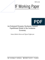 An Estimated Dynamic Stochastic General Equilibrium Model