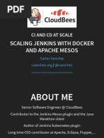 CI and CD at Scale - Scaling Jenkins with Docker and Apache Mesos