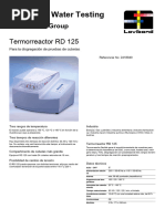 Termorreactor RD 125 Lovibond