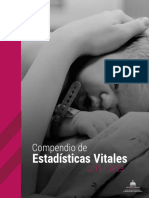 Compendio de Estadísticas Vitales 2019 2023