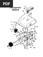 818 Berkle Food Slicer Parts