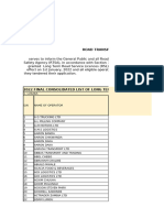 Final List for Psv Operators for 2022