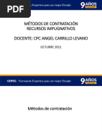 METODOS DE CONTRATACION Y RECURSOS APELACION - OCSE