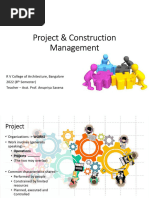  Construction Project Management overview