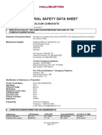 Calcium Carbonate MSDS