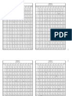 Table 6- Meridional Parts