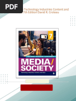 Instant ebooks textbook Media Society Technology Industries Content and Users 7th Edition David R. Croteau download all chapters