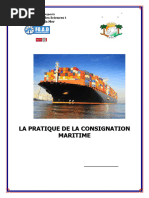 Cours de Consignation Maritime ARSTM