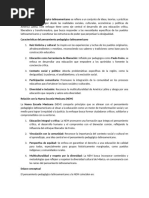 El Pensamiento Pedagógico Latinoamericano Se Refiere a Un Conjunto de Ideas