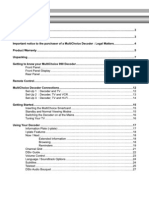 MCA DSD 990 User Manual