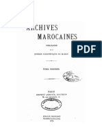 Archives Marocaines Vol.1