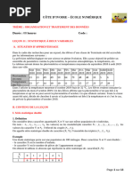 TC Maths leçon 19 Statistiques