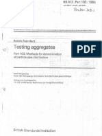 BS 812 Part 103 1985 - Methods For Determination of Particle Size Distribution