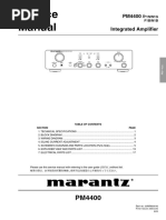 Marantz PM4400 Int Sm