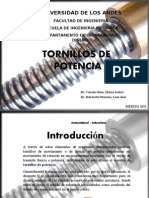 III. - Tornillo de Potencia (Teoría)