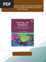 Taming the Negative Introject Empowering Patients to Take Control of Their Mental Health 1st Edition Carol Berman All Chapters Instant Download