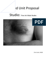 Proposal: Fine Art Male Nudes