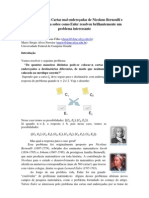 O Problema Das Cartas Mal As de Nicolaus Bernoulli e Euler