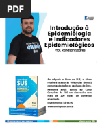 Introdução à epidemiologia e indicadores epidemiológicos