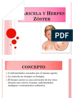 Varicela y Herpes Zóster