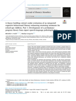 A theory building critical realist evaluation of an integrated cognitive-behavioural fluency enhancing stuttering treatment for school-age children