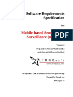 Software Requirements Specification: Mobile-Based Sentinel Site Surveillance (Ms-Cube)