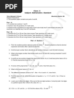 Subjective test 10th (Chapter 1-5)