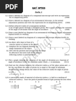 Ray Optics Theory