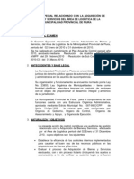 Examen Especial Al Area de Logistica de La Municipal Id Ad de Piura