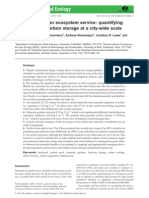 Mapping An Urban Ecosystem Service: Quantifying Above-Ground Carbon Storage at A City-Wide Scale