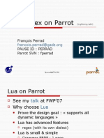 Lua Regex On Parrot