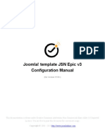 JSN Epic Configuration Manual