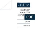 Electricity Costs: The Folly of Wind-Power: Ruth Lea