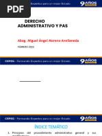 PRINCIPIOS DE PROCEDIMIENTO ADMINISTRATIVO 