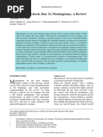 meningioma and psikosis