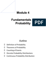 Module 4 - Fundamentals of Probability