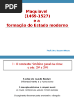 Maquiavel e a Formacao Do Estado Moderno 2023