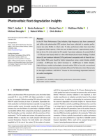 Progress in Photovoltaics - 2022 - Jordan - Photovoltaic fleet degradation insights