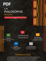 LA PHILOSOPHIE Africaine