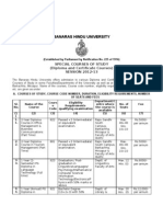 Special Courses of Study 2012-13 (English)